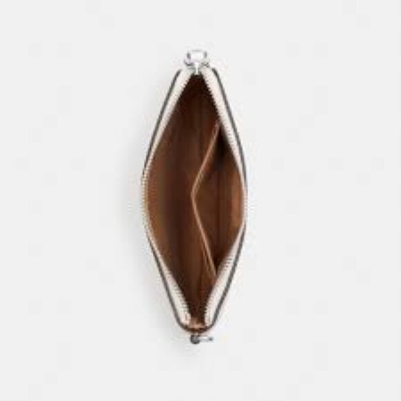 Coach Cosmic Corner Zip Wristlet With Rocket Print - Picture 4 of 6